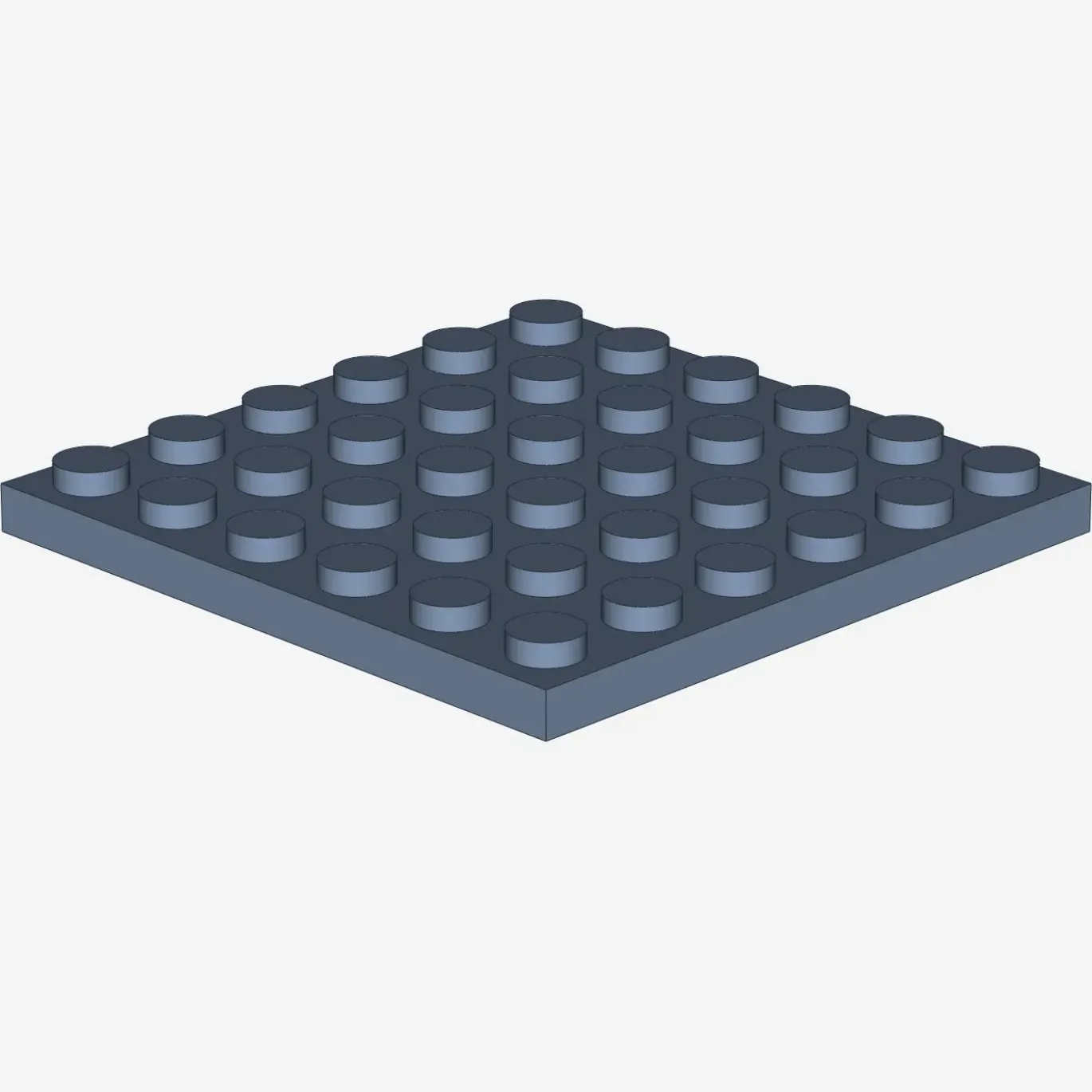 PLATE 6X6 X 10