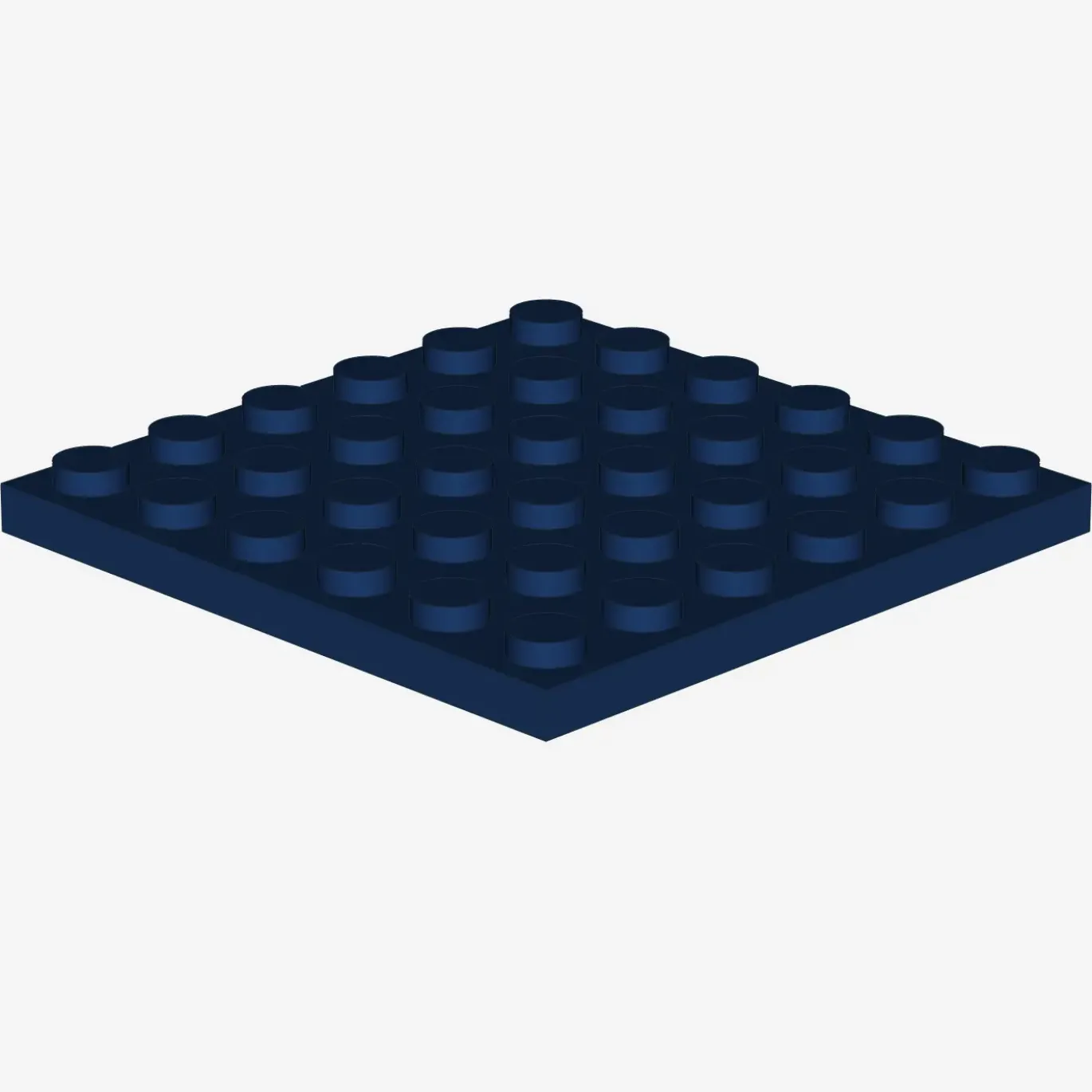 PLATE 6X6 X 10