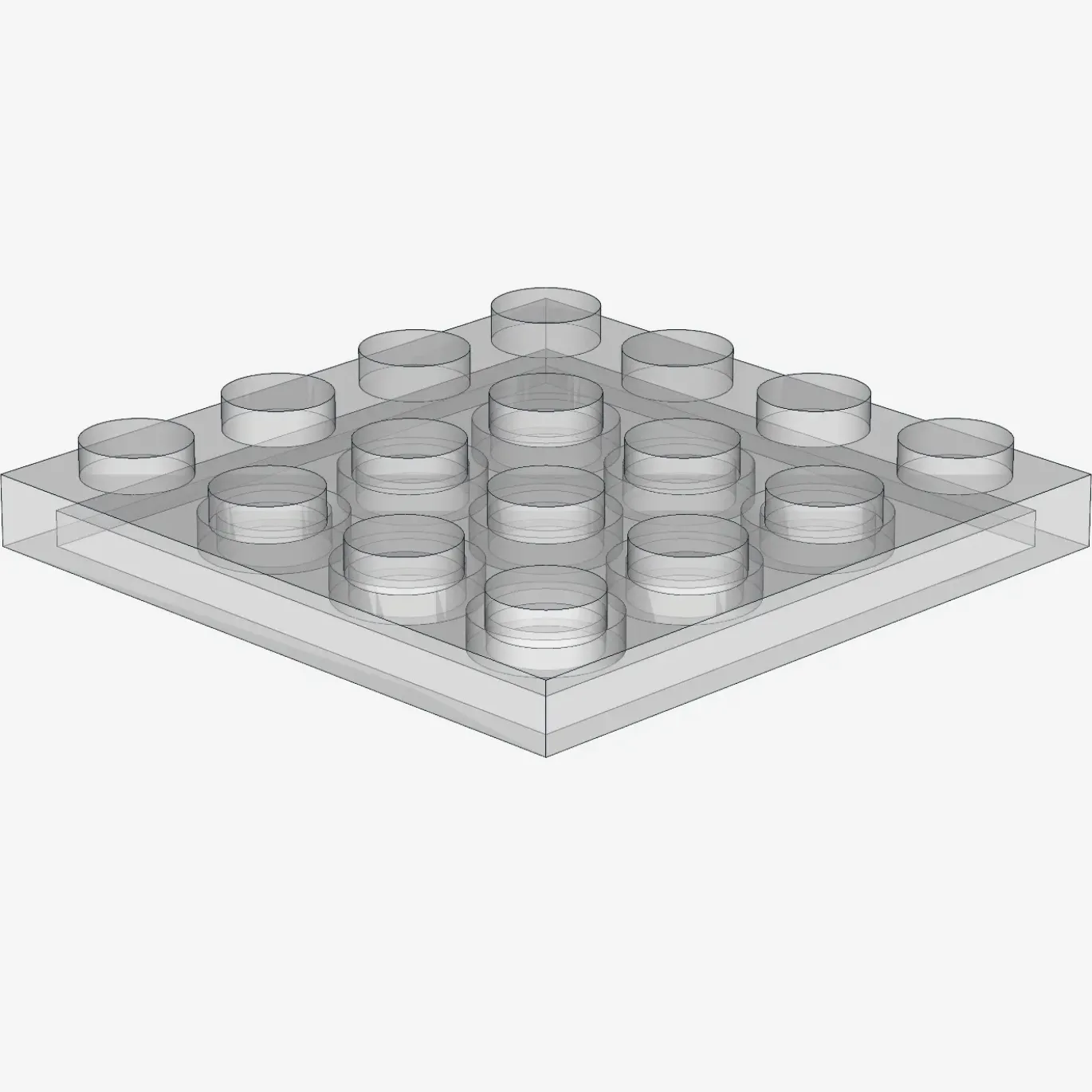 PLATE 4X4 X 20