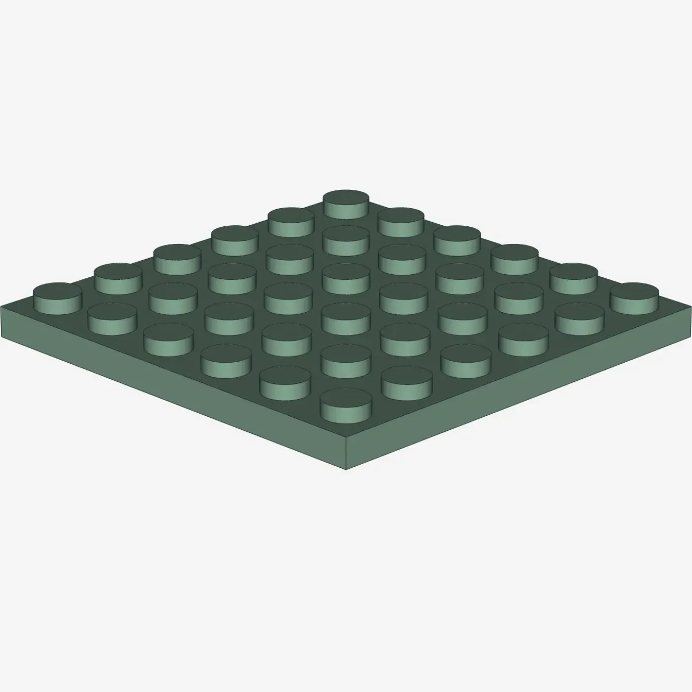 PLATE 6X6 X 10