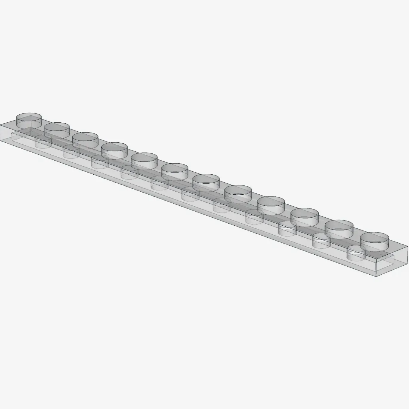 PLATE 1X12 X 25