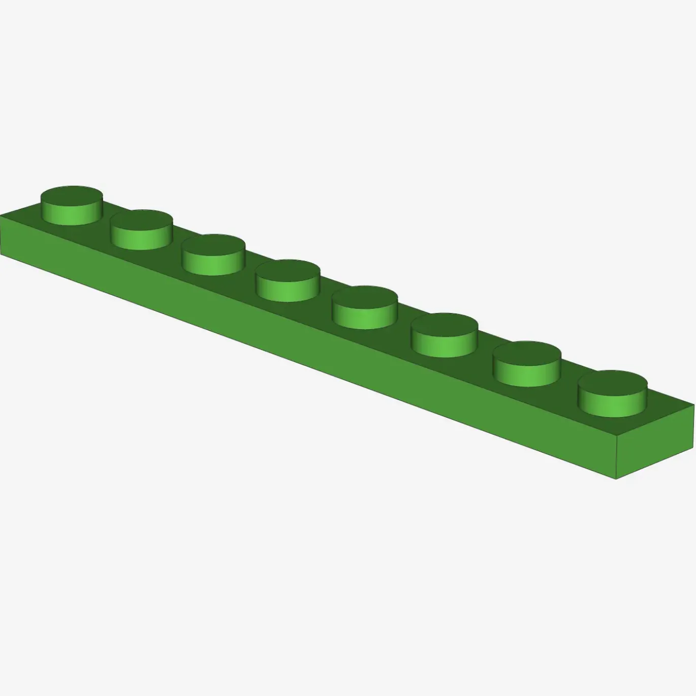 PLATE 1X8 X 50