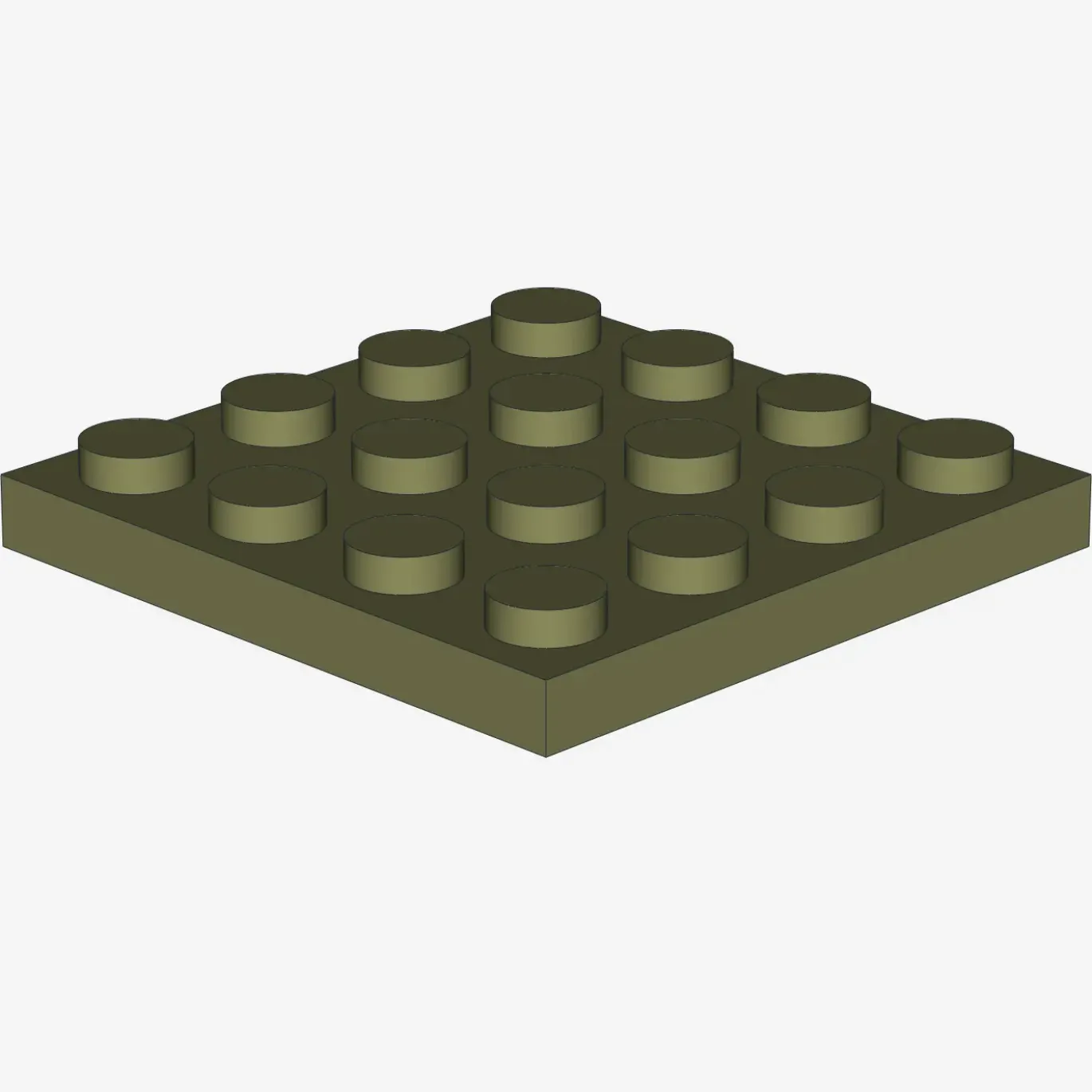 PLATE 4X4 X 20