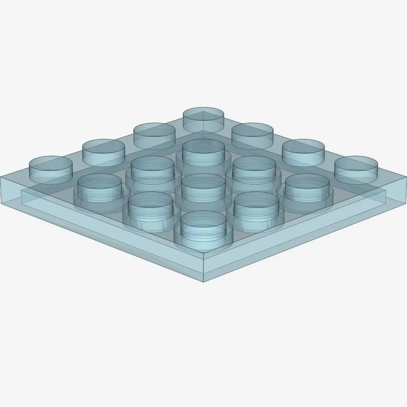 PLATE 4X4 X 20