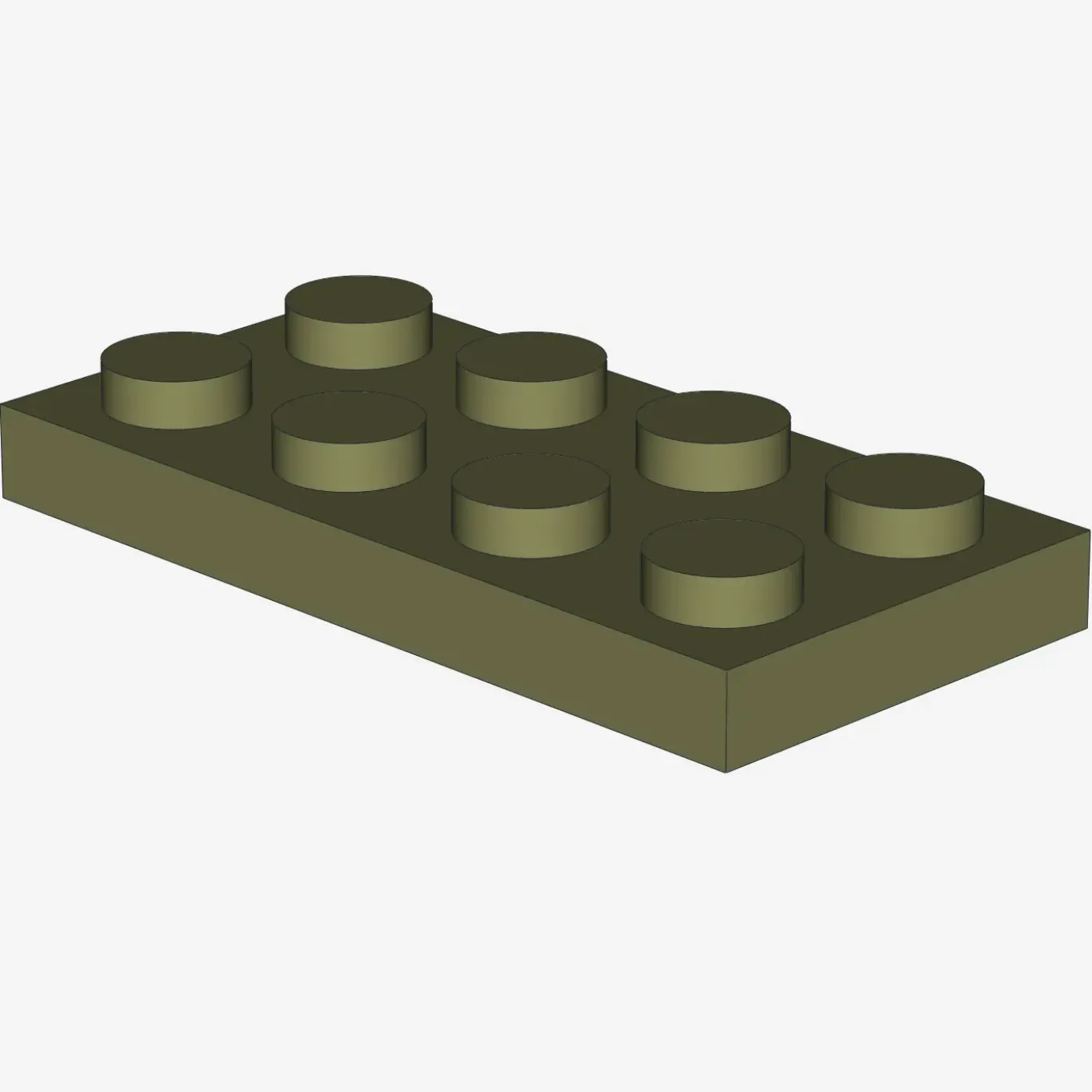 PLATE 2X4 X 50