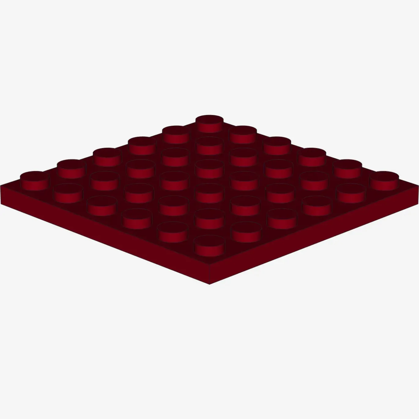 PLATE 6X6 X 10