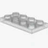 PLATE 2X4 X 50
