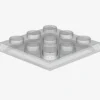 PLATE 3X3 X 50