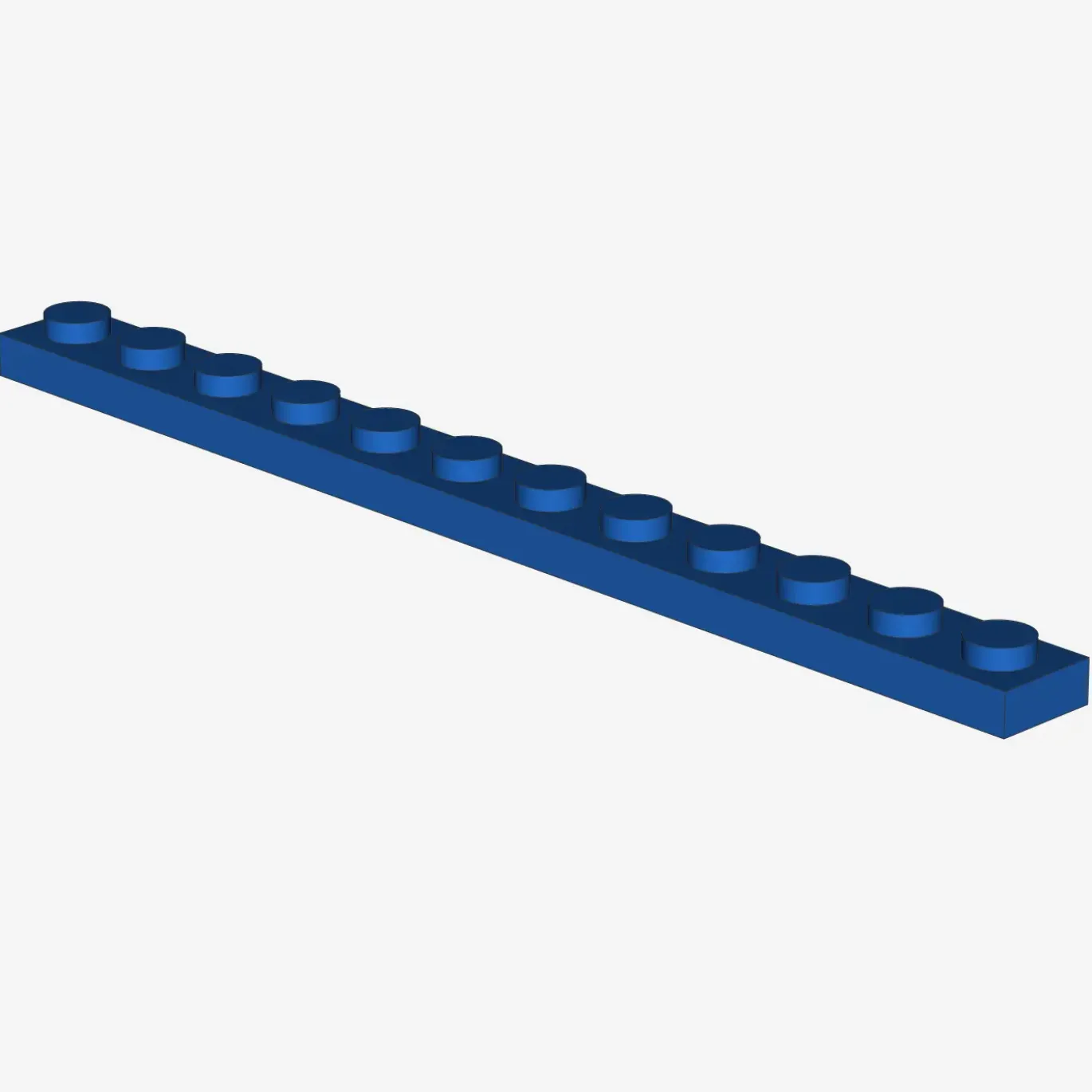 PLATE 1X12 X 25