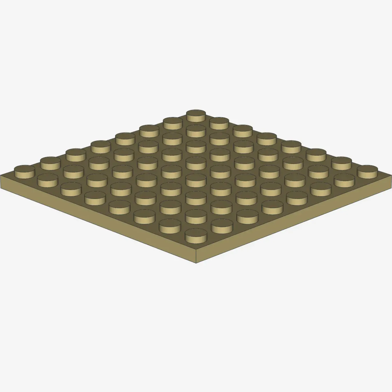 PLATE 8X8 X 10