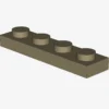PLATE 1X4 X 100