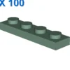 PLATE 1X4 X 100