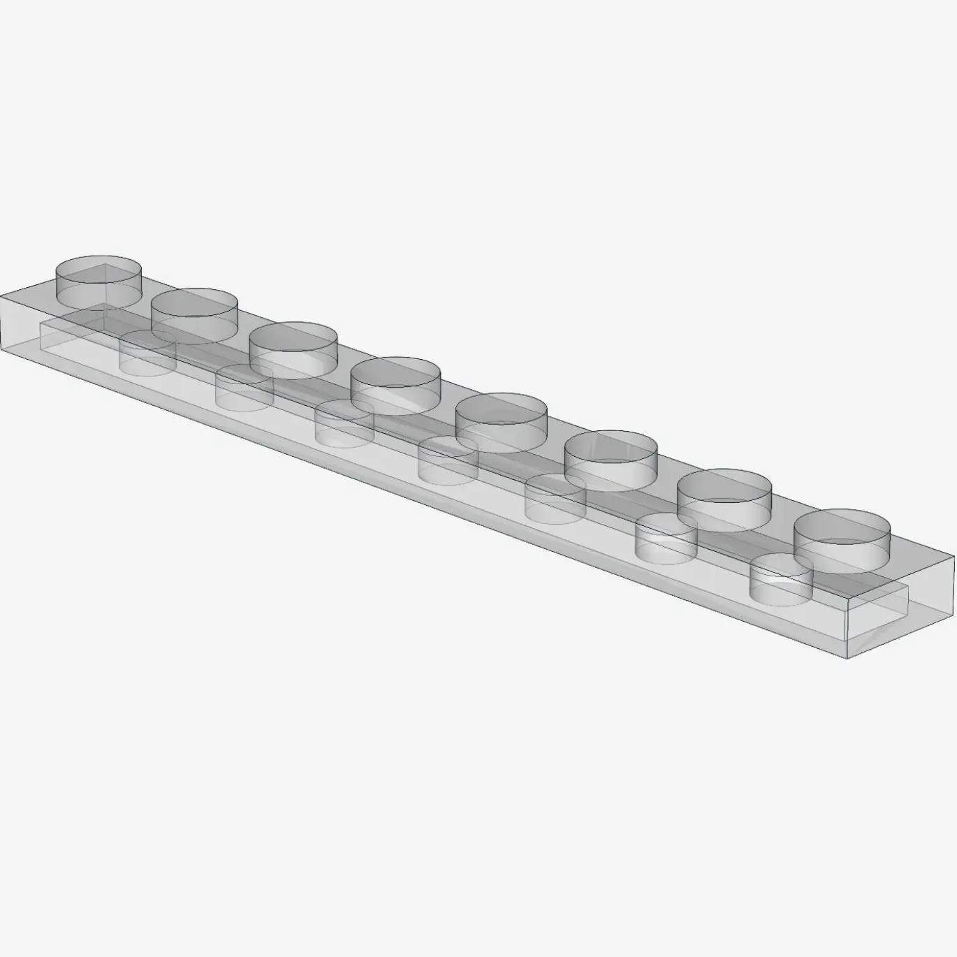 PLATE 1X8 X 50