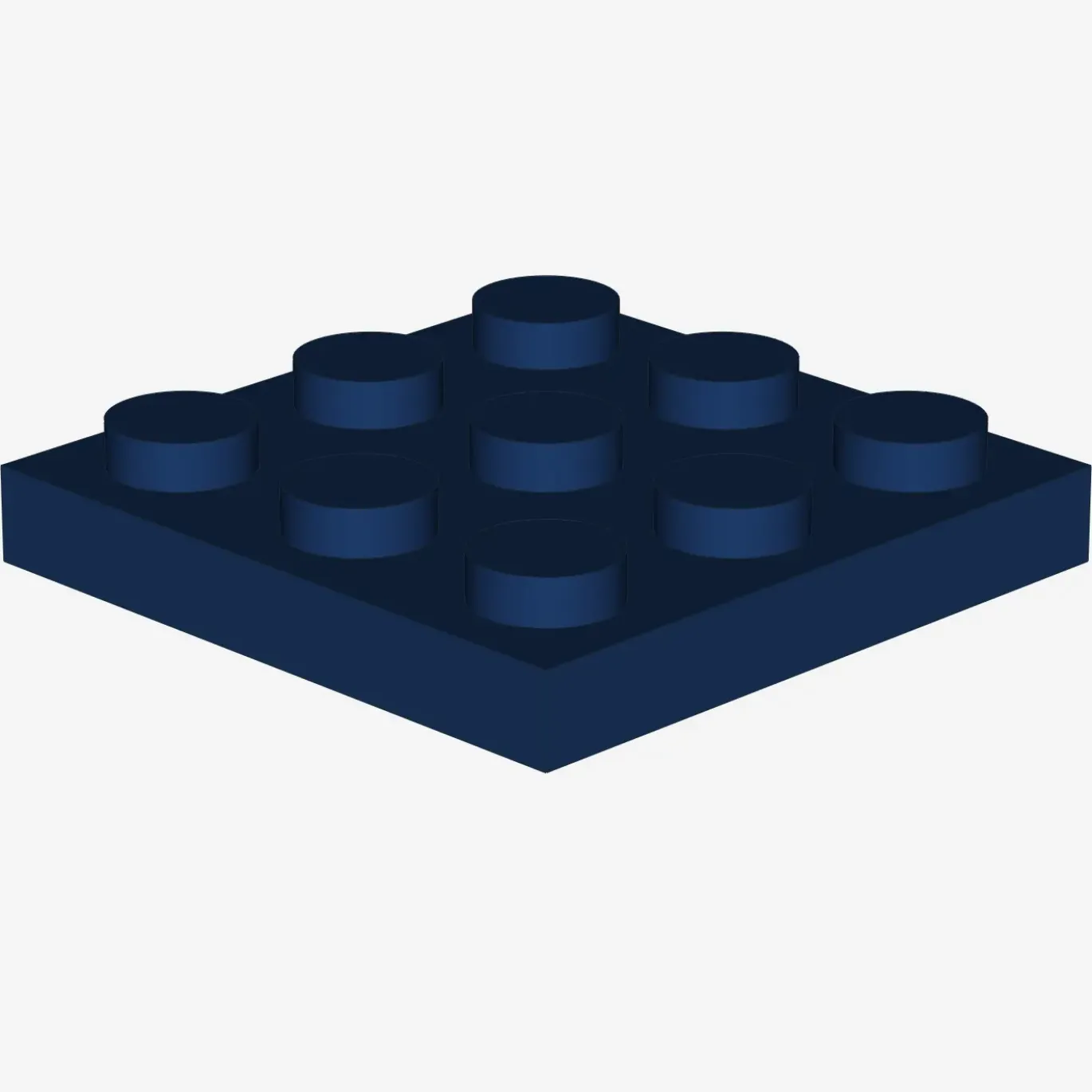 PLATE 3X3 X 50