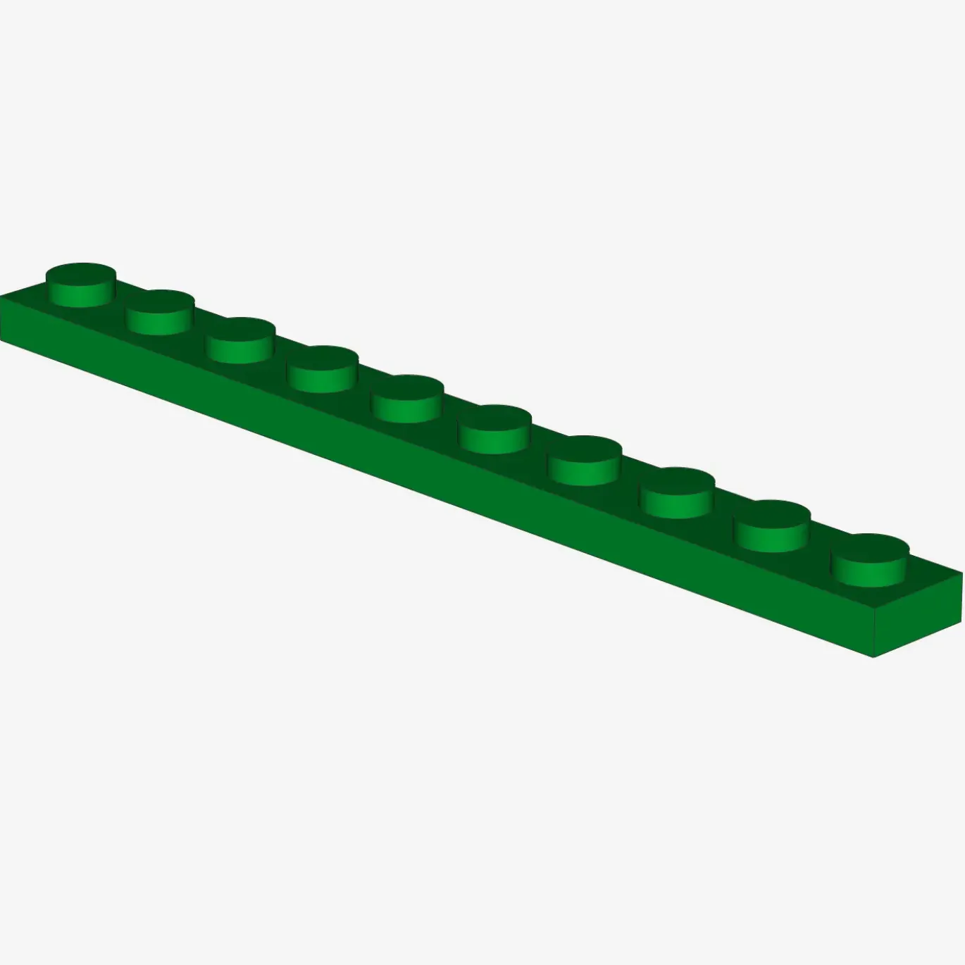 PLATE 1X10 X 25