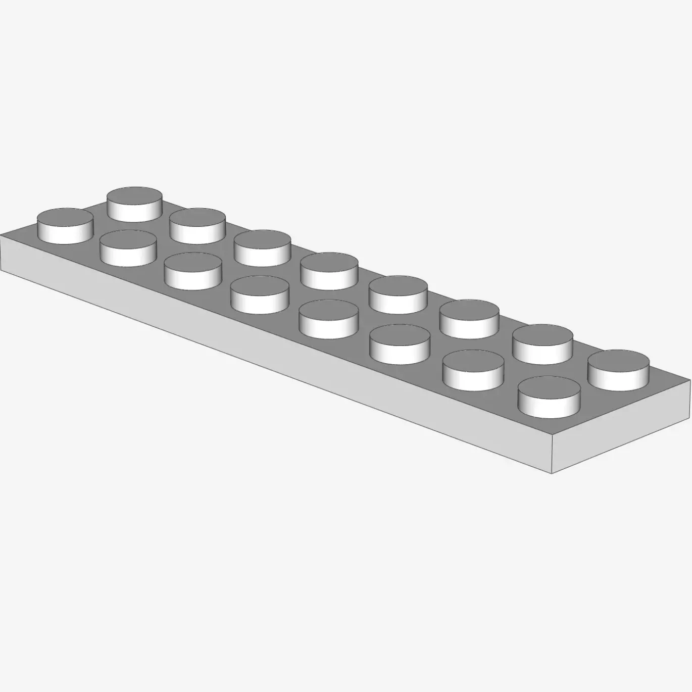 PLATE 2X8 X 20
