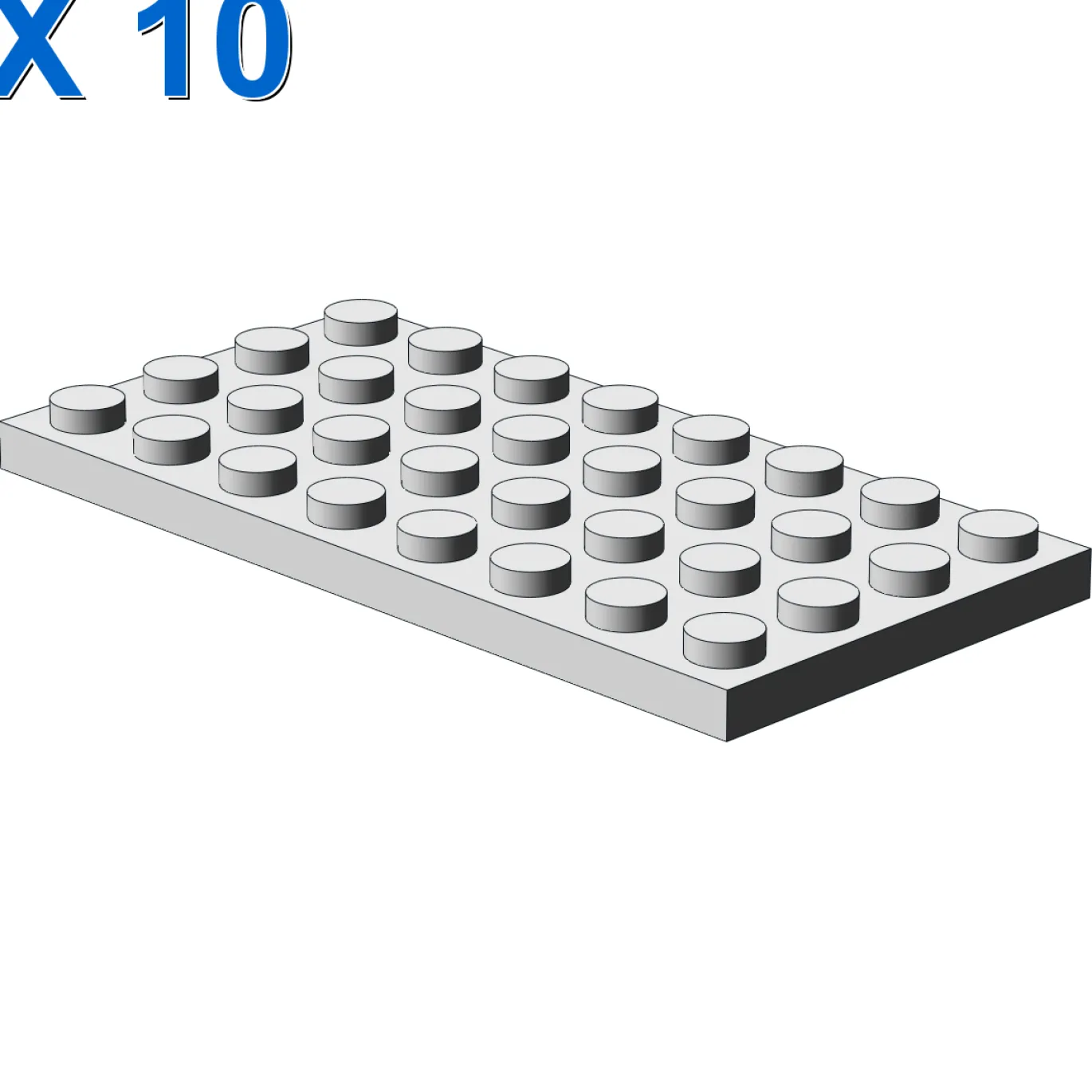 PLATE 4X8 X 10
