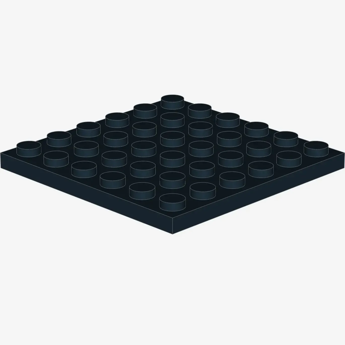 PLATE 6X6 X 10