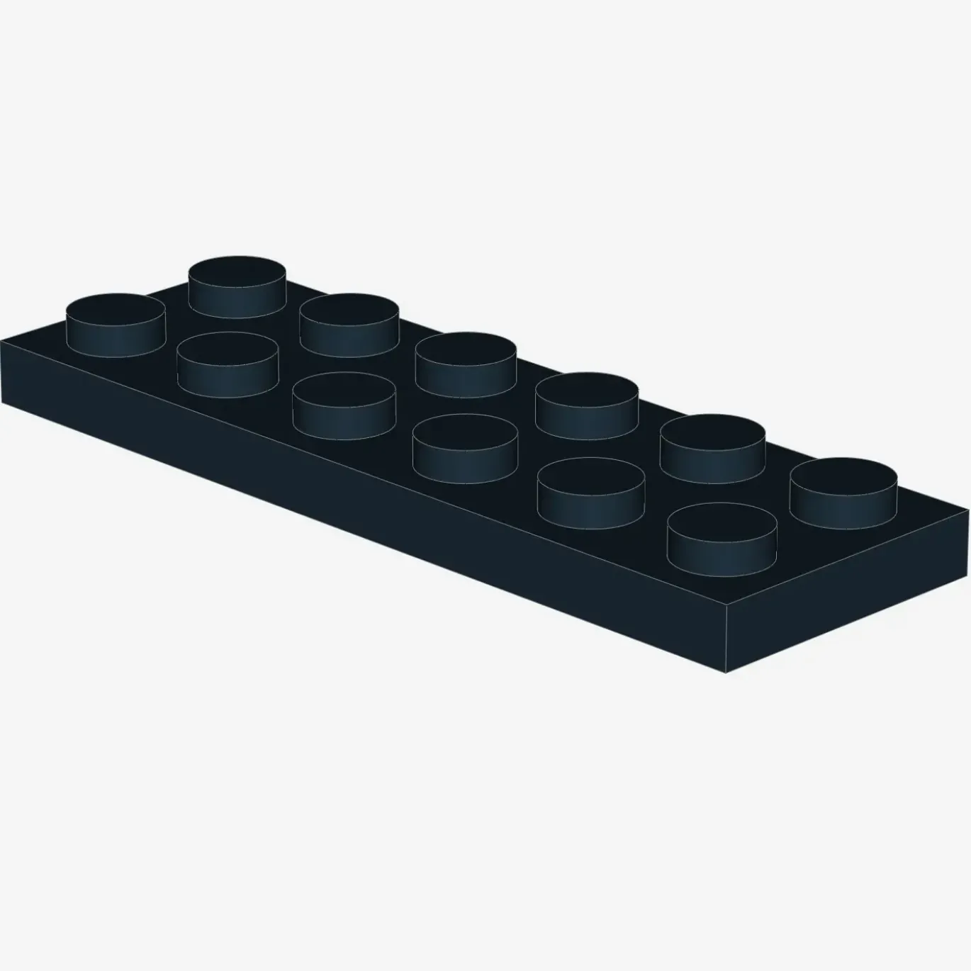 PLATE 2X6 X 25