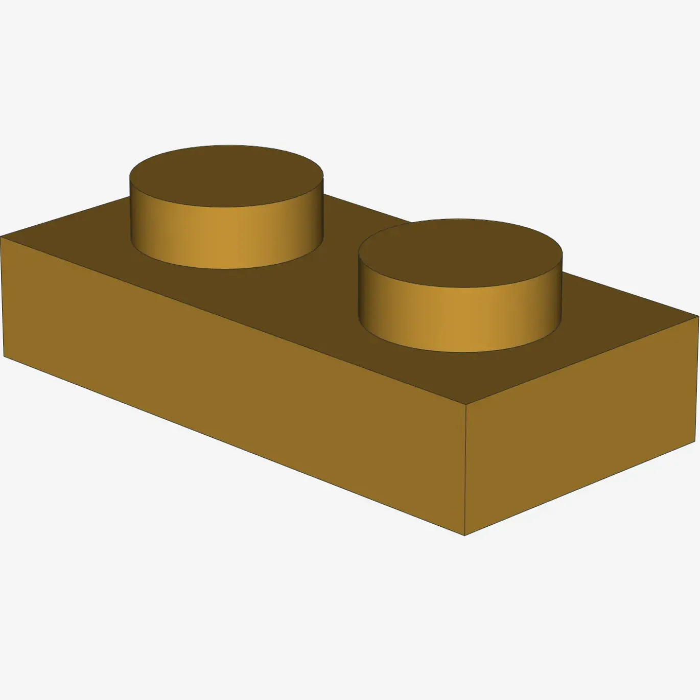 PLATE 1X2 X 100