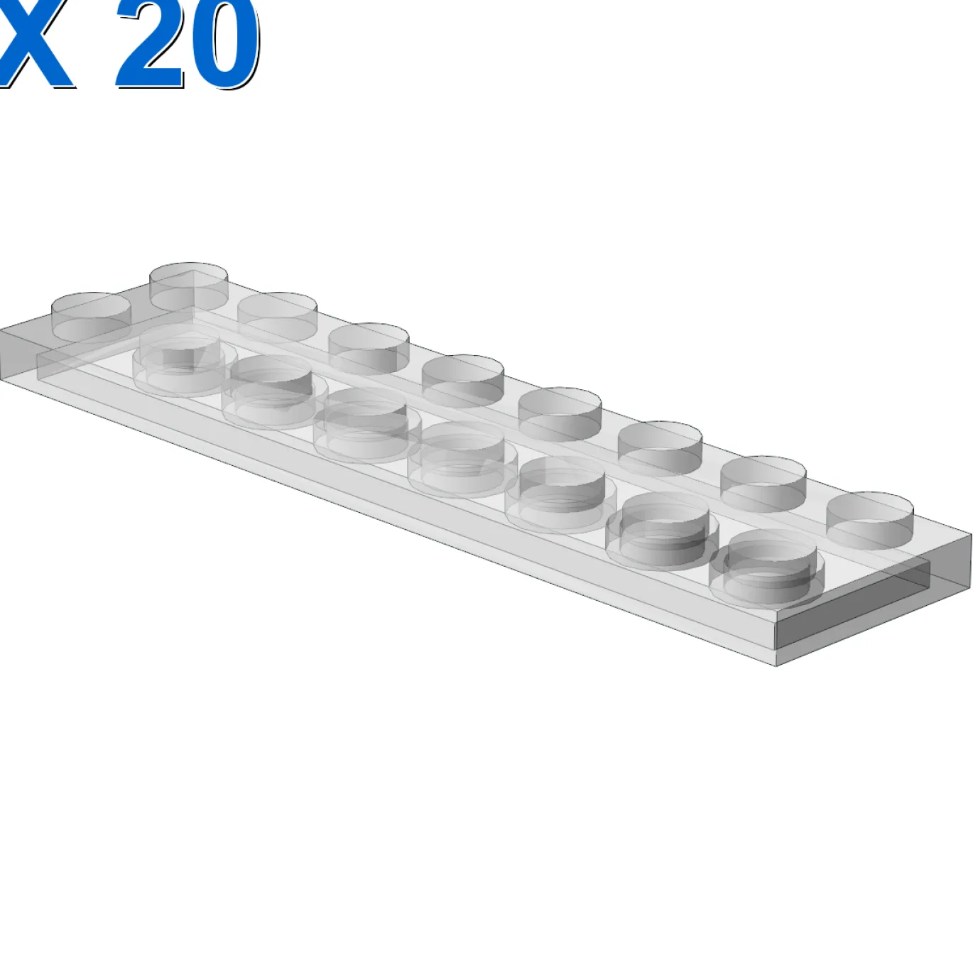 PLATE 2X8 X 20