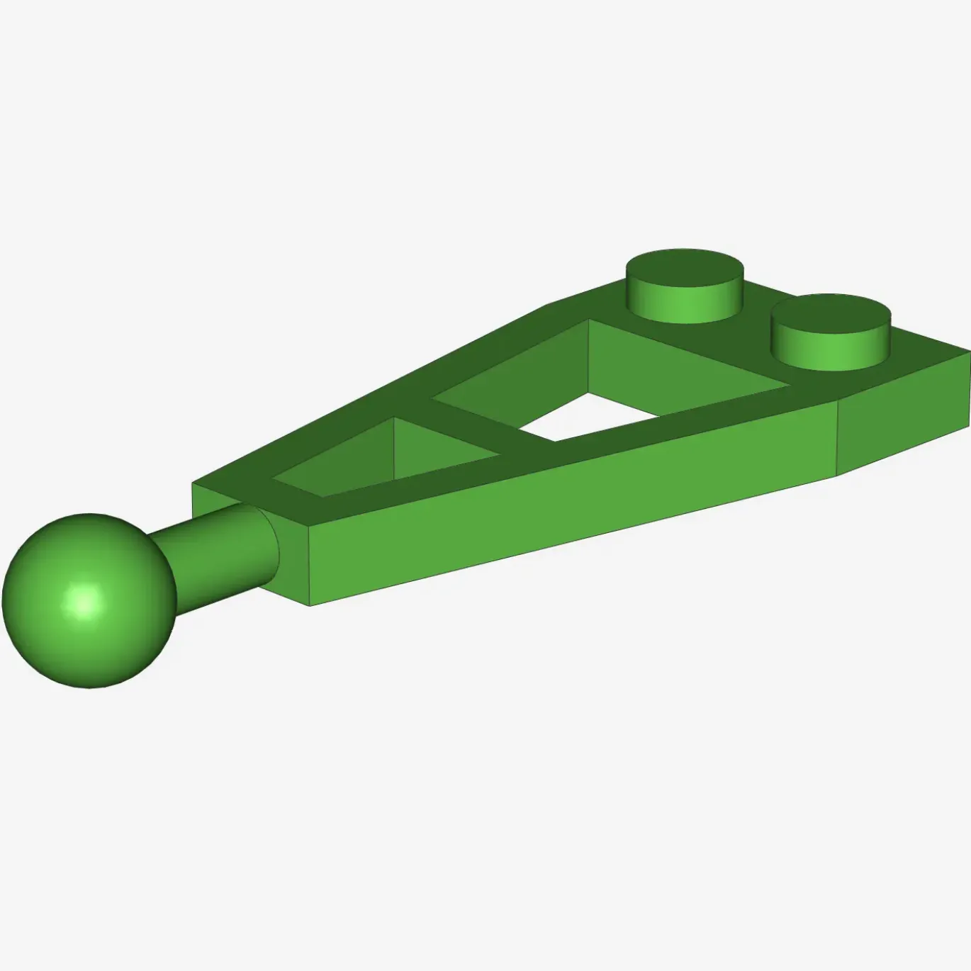 PLATE 1X2X4 W. BALL X 50