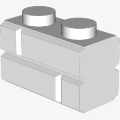 Profile brick 1x2 single gro. X 50