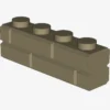 PROFILE BRICK 1x4 SINGLE GRO. X 25