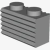 PROFILE BRICK 1X2 X 300