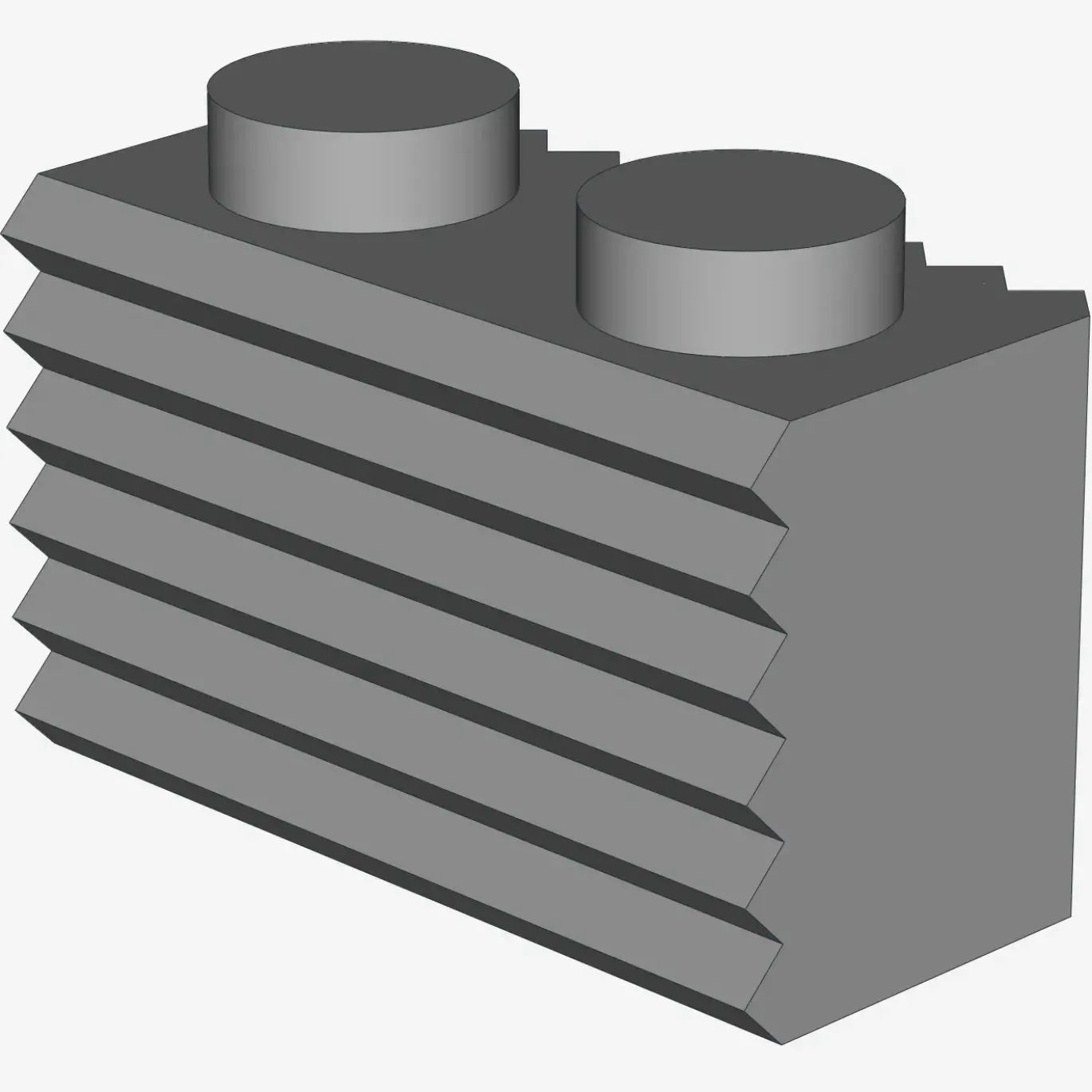 PROFILE BRICK 1X2 X 300