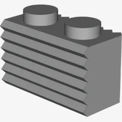 PROFILE BRICK 1X2 X 50