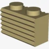 PROFILE BRICK 1X2 X 50