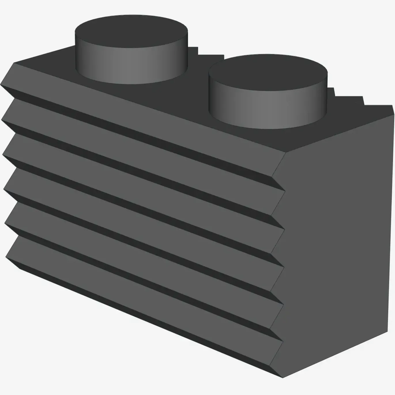 PROFILE BRICK 1X2 X 50