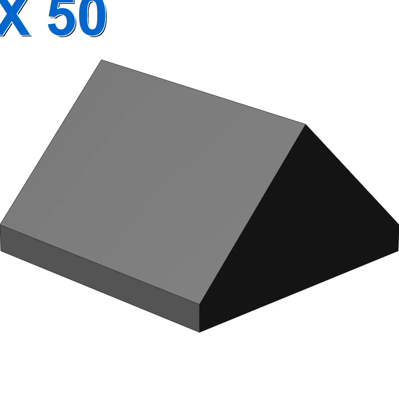RIDGED TILE 2X2/45° X 50