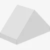 RIDGED TILE 1X2/45° X 100