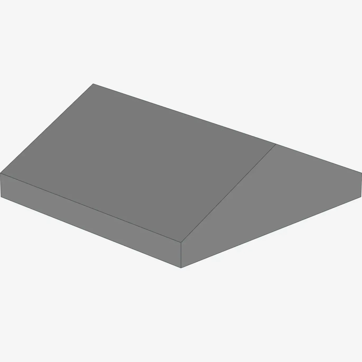 RIDGED TILE 2X2/25° X 100