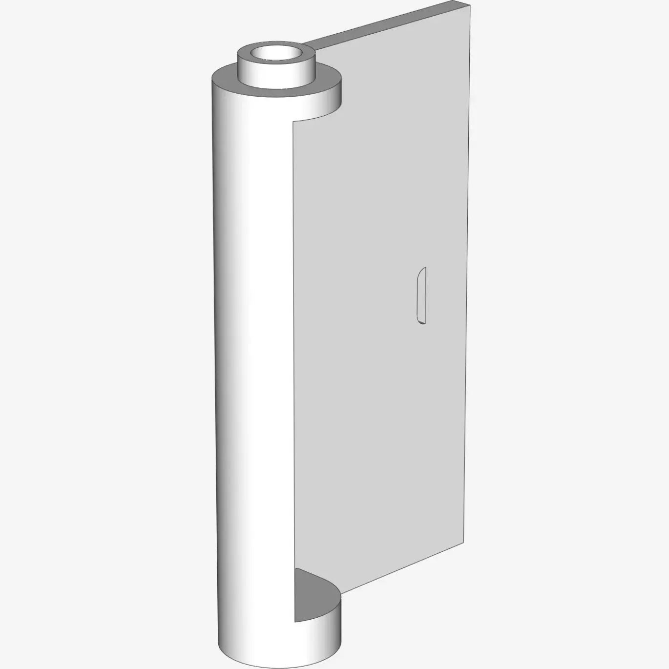 RIGHT DOOR W/KNOB HINGE 1X3X4 X 25