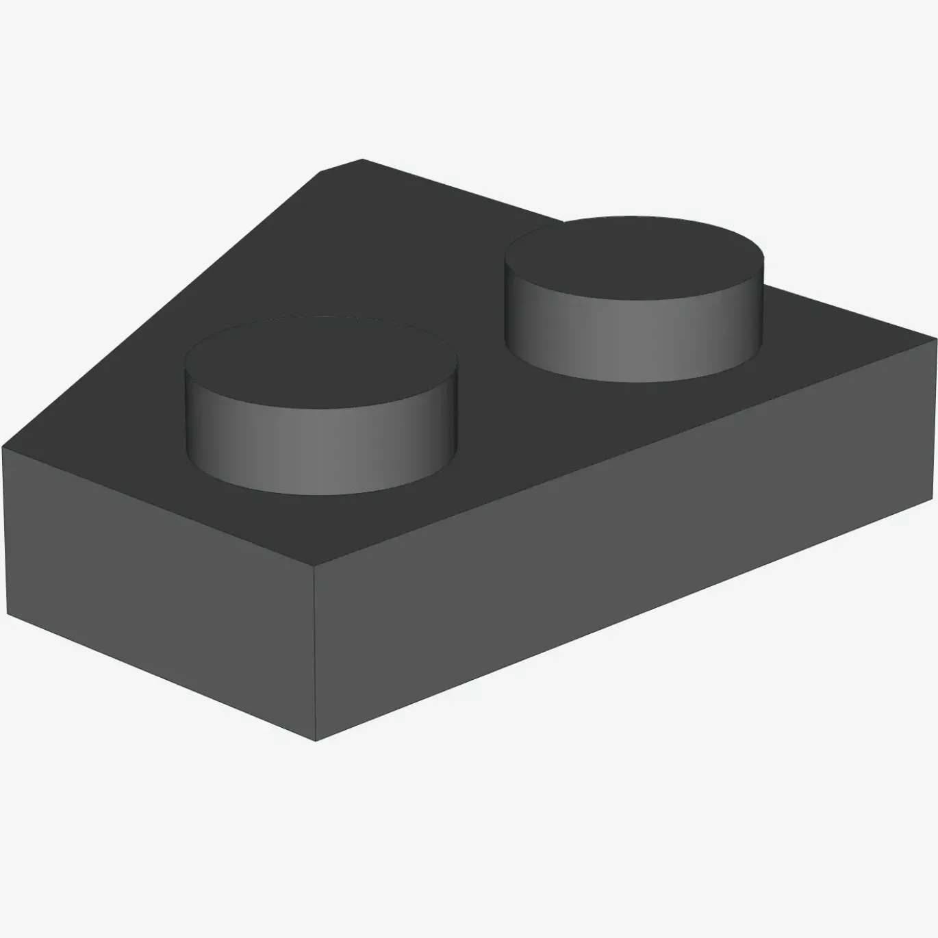 RIGHT PLATE 2x2 27DEG X 600