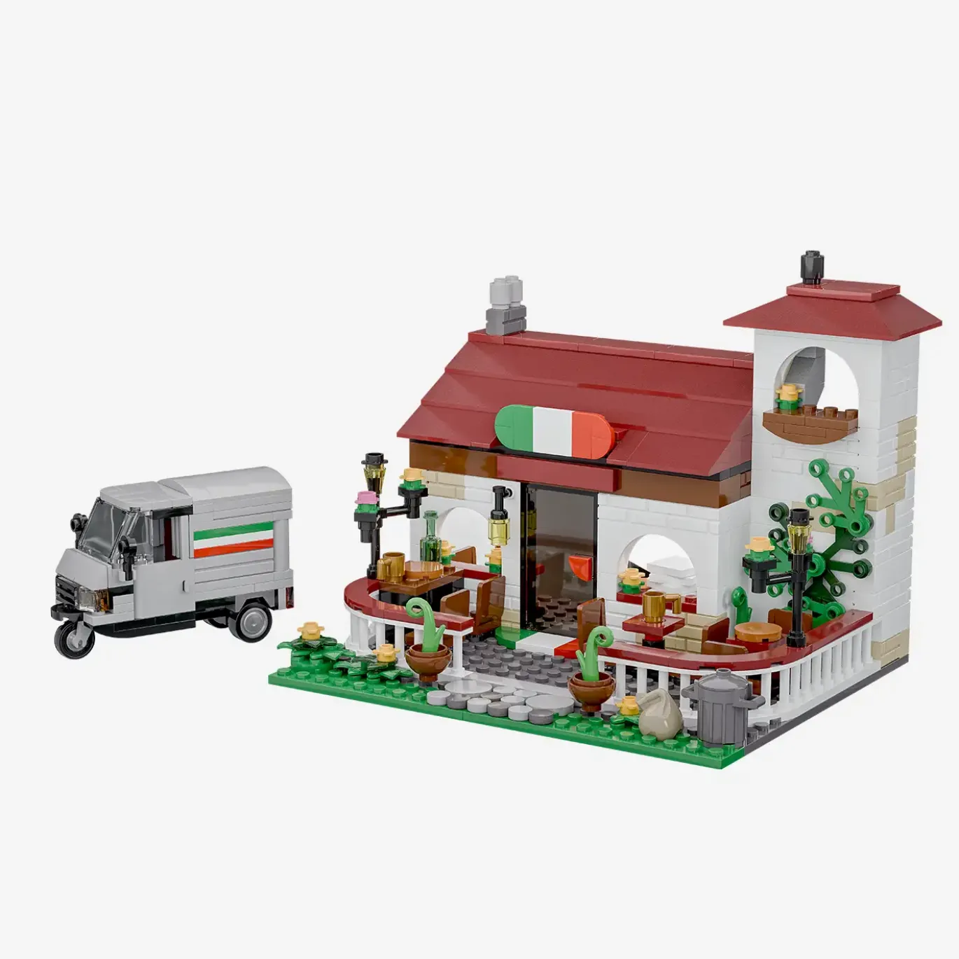 Ristorante mit Rollermobil