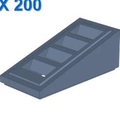 ROOF TILE W. LATTICE 1x2x2/3 X 200
