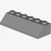 ROOF TILE 2X6 45 DEG. X 20