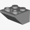 ROOF TILE 2X2/45 INV. X 300