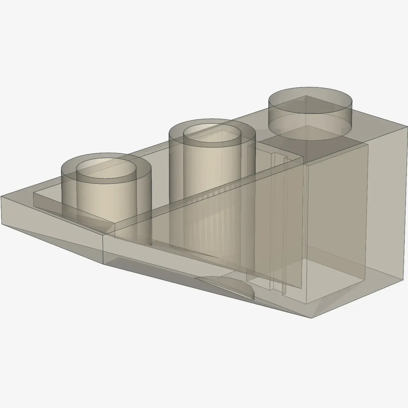 ROOF TILE 1X3/25° INV. X 50