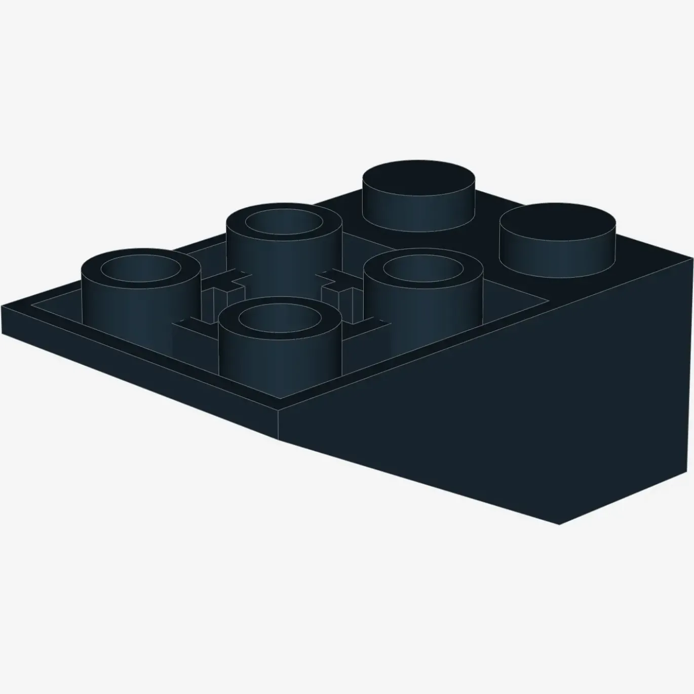 ROOF TILE 2X3/25° INV. X 25