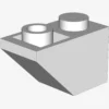 ROOF TILE 1X2 INV. X 100
