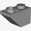 ROOF TILE 1X2 INV. X 100