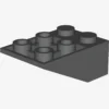 ROOF TILE 2X3/25° INV. X 25