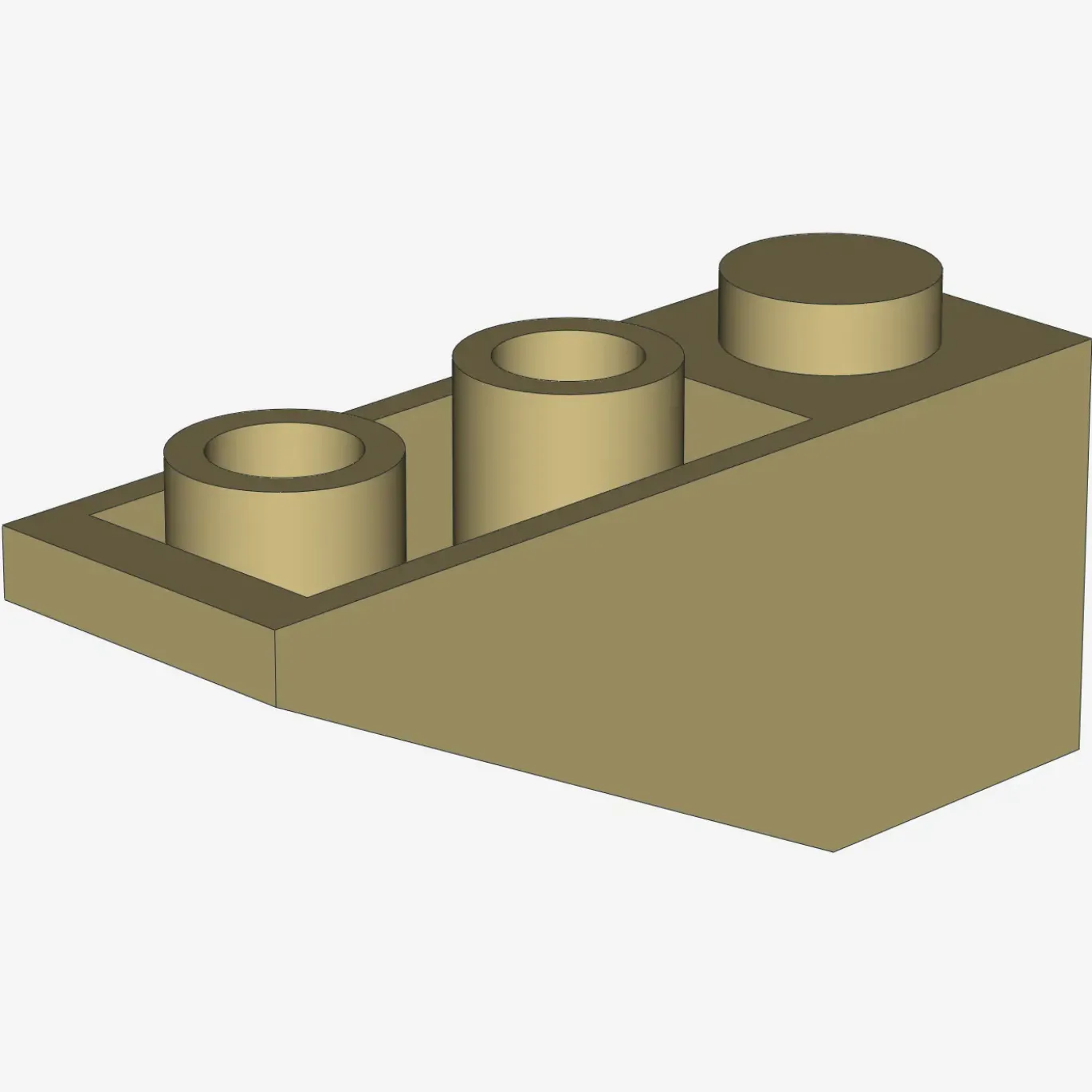 ROOF TILE 1X3/25° INV. X 50