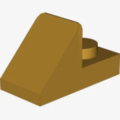 ROOF TILE 1X2 45° W 1/3 PLATE X 100