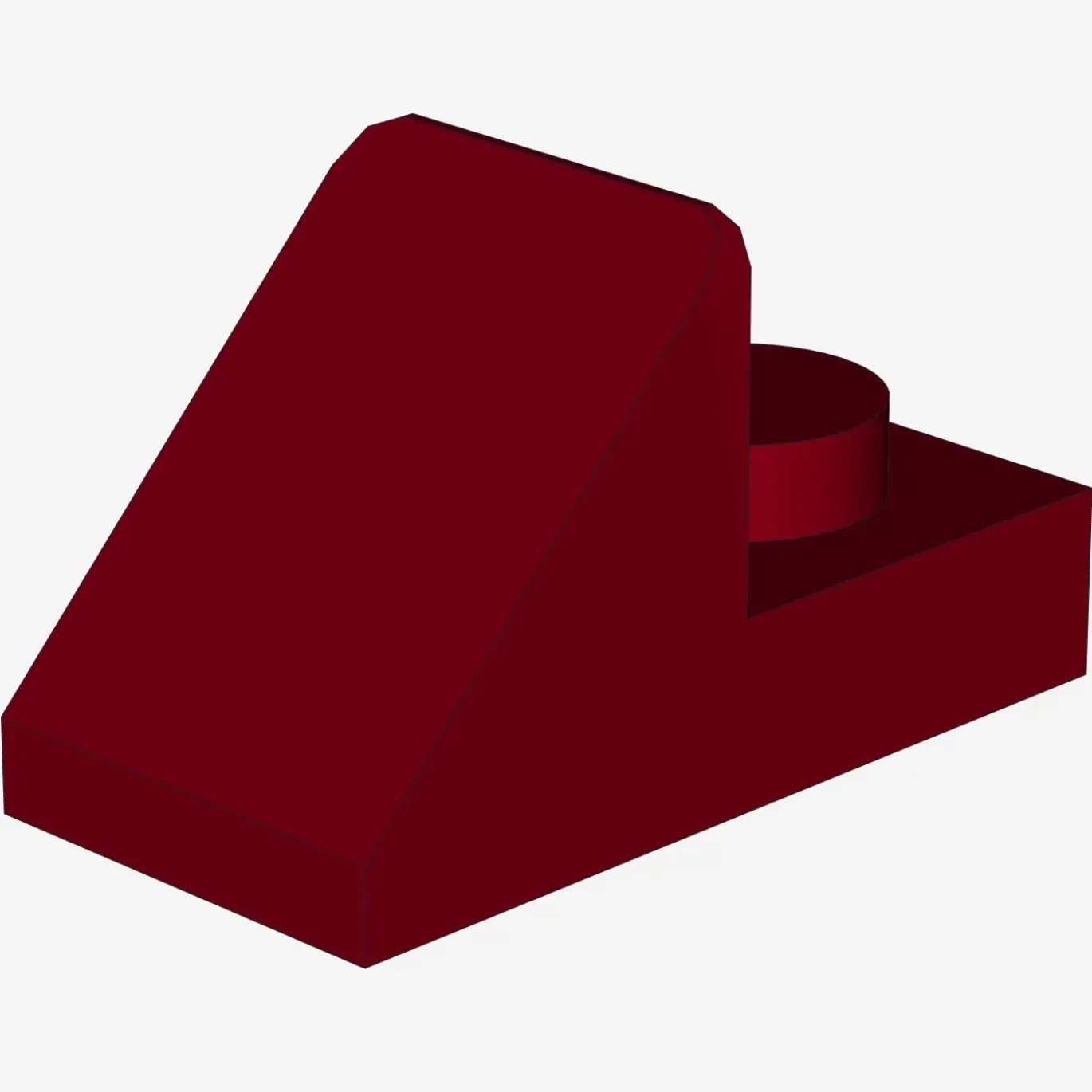 ROOF TILE 1X2 45° W 1/3 PLATE X 100